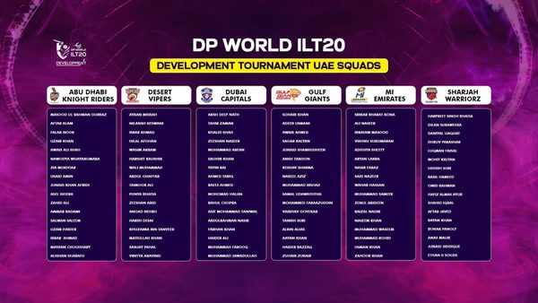 squads-finalised-as-dp-world-ilt20-development-tournament-returns-for-fourth-edition.Click to read full article.